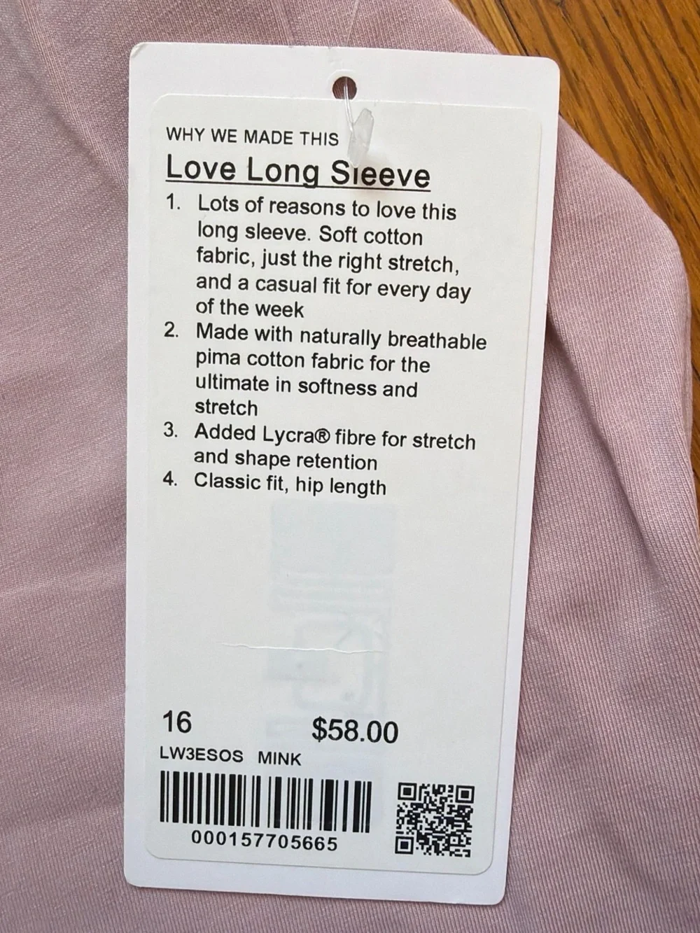 lululemon athletica soft long